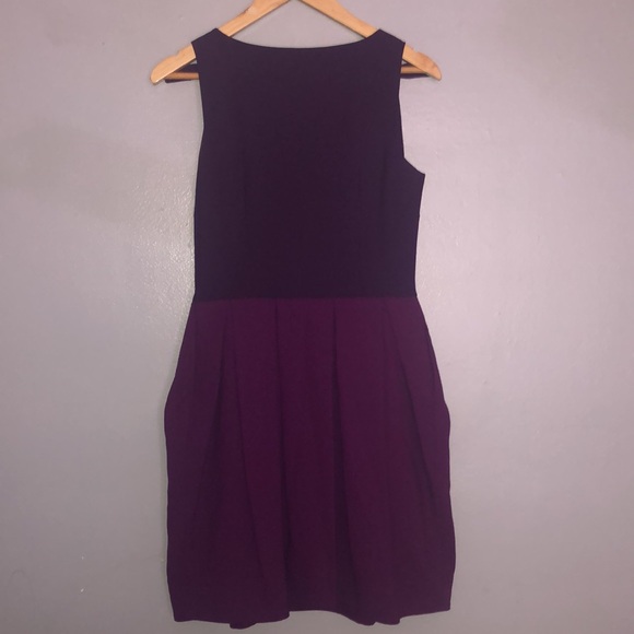 Pink Tartan Purple pencil dress with detachable bows formal 6 - Picture 7 of 14
